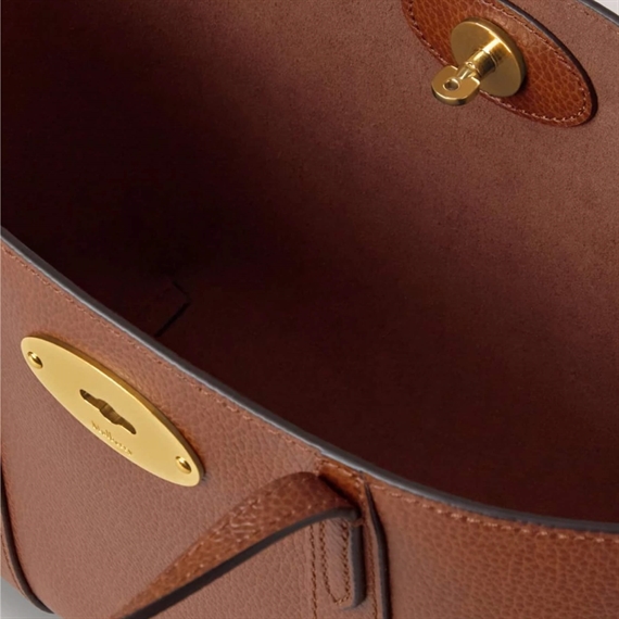Mulberry Mini Bayswater Tote Two Tone Oak 